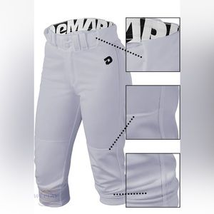 DeMarini Deluxe Adult Womens Fastpitch Softball Pants 2XL White